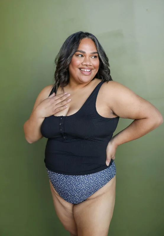 Black Ribbed