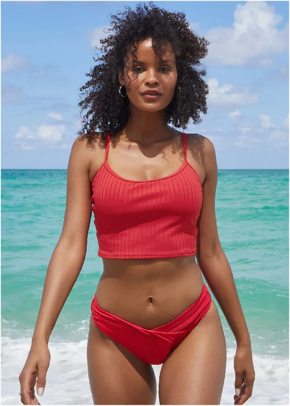 Lightweight - design  Superrib Havana Bottom - Red