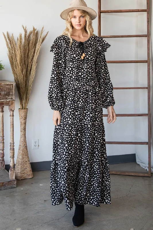 Resort - worthy  Bohemian Maxi Dress