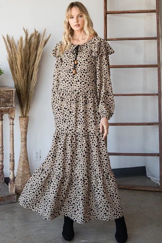 Water - resistant  Bohemian Maxi Dress