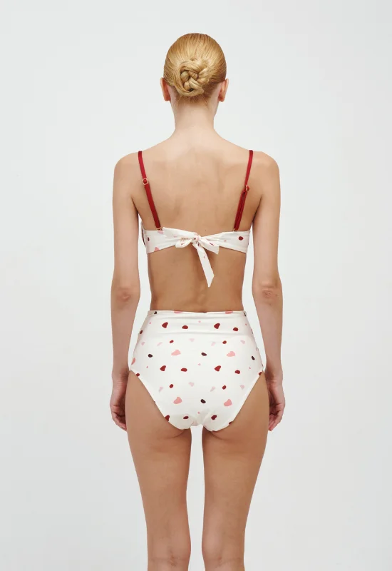 Contemporary - fashion  Dots On The Milky Way High Waisted Bikini Bottom