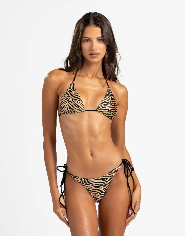 Quick - drying  Luna Triangle Top - Tiger