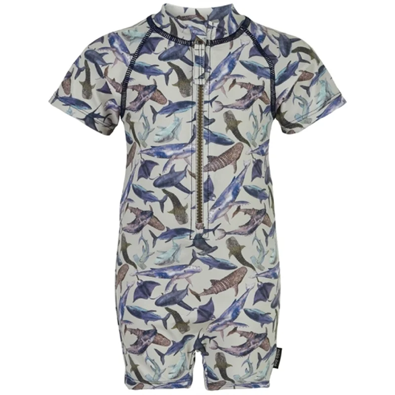 Seamless - constructed  Mikk-Line UV Suit AOP Metal