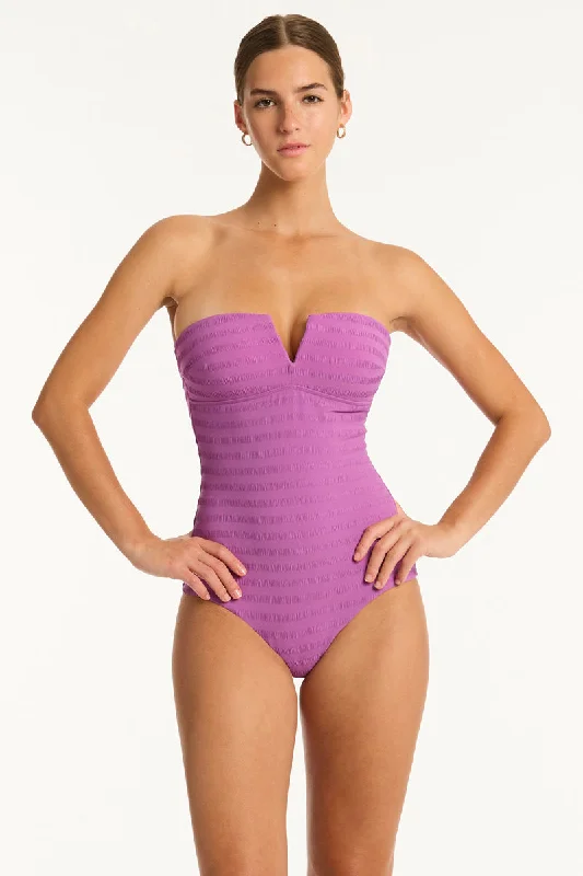 Palisades V Bandeau One Piece