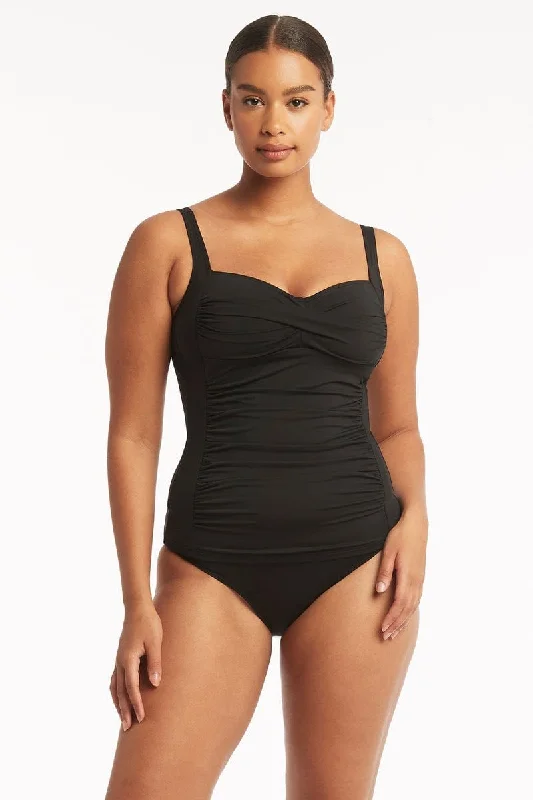 Quick - drying  Eco Essentials Twist Front Tankini