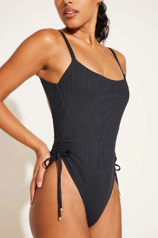 Contemporary - fashion  Vitamin A Gemma One Piece Black EcoRib