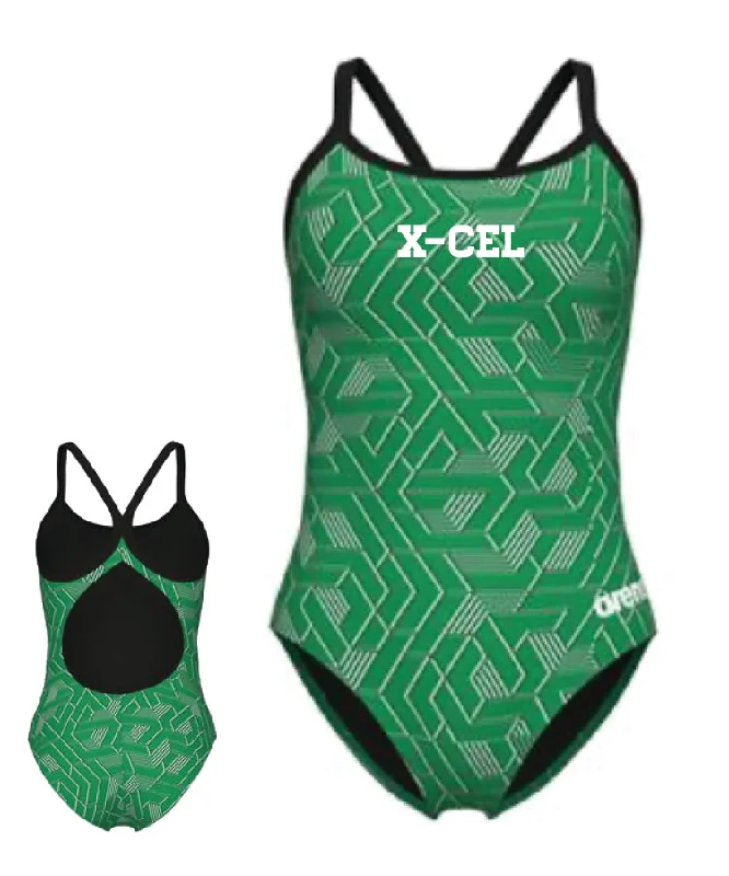 Summery  XCel Swimming_ Arena Female ESCAPE LIGHT DROP BACK